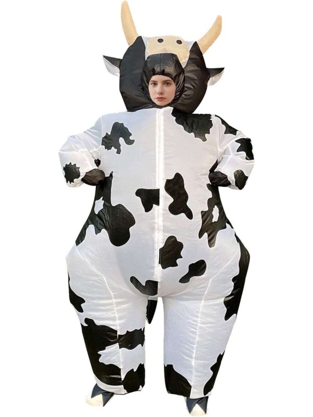 Inflatable Cow Costume for Kids & Adults - Fun Cosplay, Halloween, Festival Suit